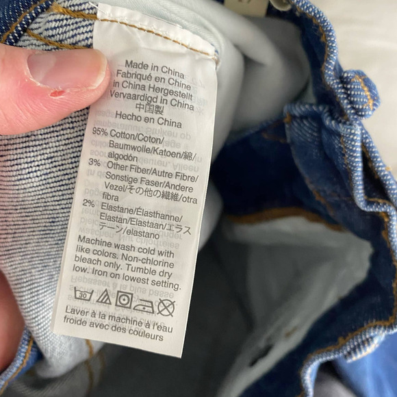 Madewell 10" High-Rise Skinny Jeans in Winston Wash-27 - Picture 5 of 6